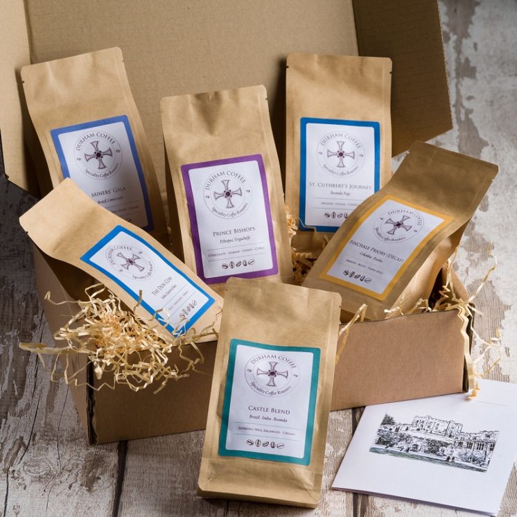 Durham Coffee Heritage Range Gift Box including 6 different coffees