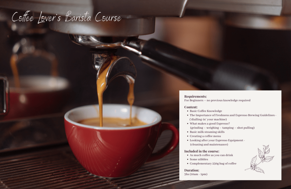 Our Coffee Lover's Courses - Durham Coffee
