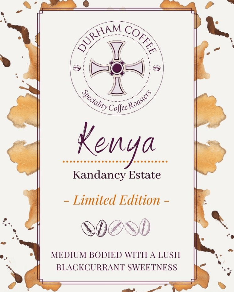 Kenyan Peaberry Coffee Label